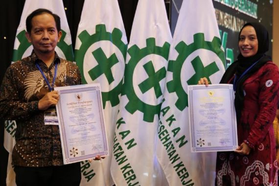 28 Unit Usaha & Mitra Pemasok APP Sinar Mas Raih Penghargaan SMK3 dari Kemnaker - JPNN.COM
