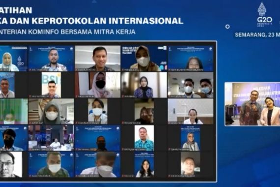 Jelang G-20, Kominfo Gelar Pelatihan Protokol Internasional - JPNN.COM