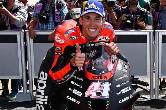MotoGP 2023: Aleix Espargaro Berharap Format Sprint Race Cukup 5 Seri Saja - JPNN.COM