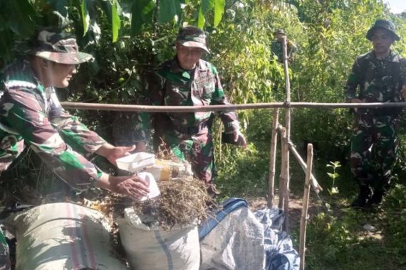 Prajurit TNI Temukan Benda Terlarang Ini saat Latihan Taktis - JPNN.COM