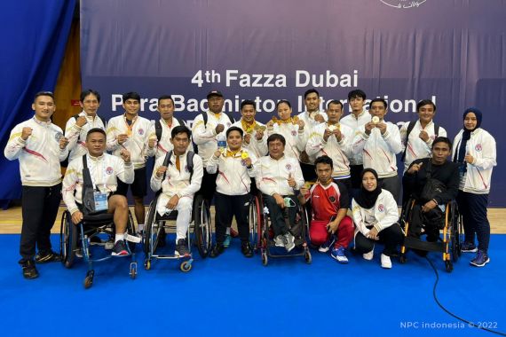 Membanggakan! Kontingen Para-Badminton Indonesia Raih Enam Emas di Dubai - JPNN.COM