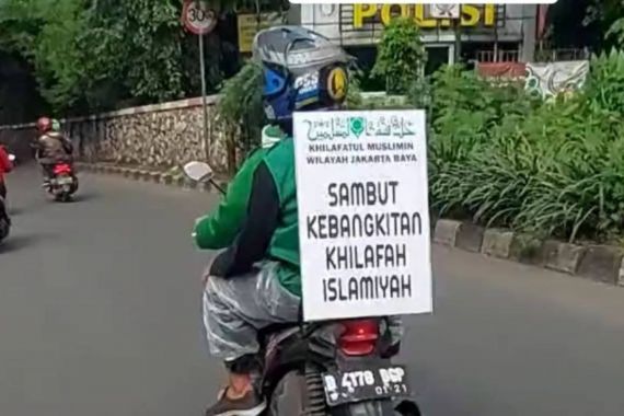Viral Rombongan Pemotor Membawa Atribut Khilafah, Jubir Partai Garuda: Segera Ciduk! - JPNN.COM