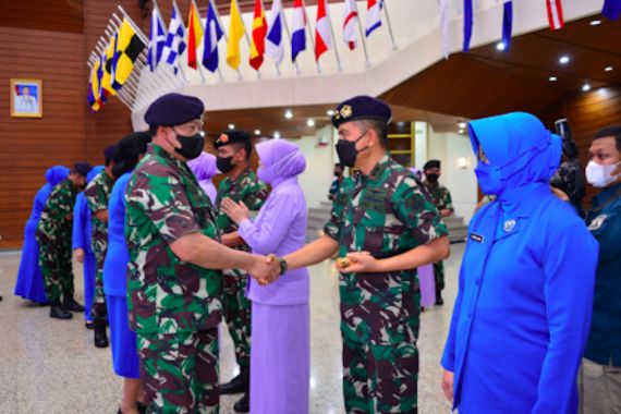 KSAL Yudo Terima Pelaporan Kenaikan Pangkat 12 Pati TNI AL, Nih Daftar Namanya - JPNN.COM