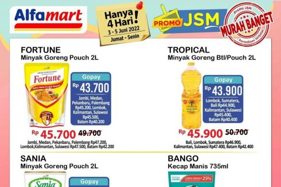 Promo JSM Alfamart, Awal Bulan Banyak Potongan Harga, Lumayan, Bunda! - JPNN.COM