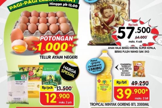 JSM Superindo, Harga Minyak Goreng hingga Telur Murah, Irit Uang Belanja, Bun! - JPNN.COM