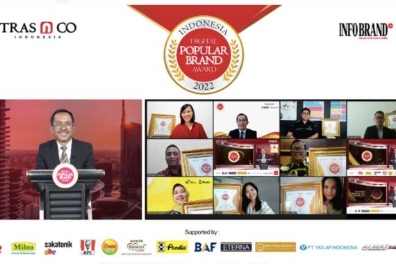 Belasan Produk Ini Raih Indonesia Digital Popular Brand Award - JPNN.COM