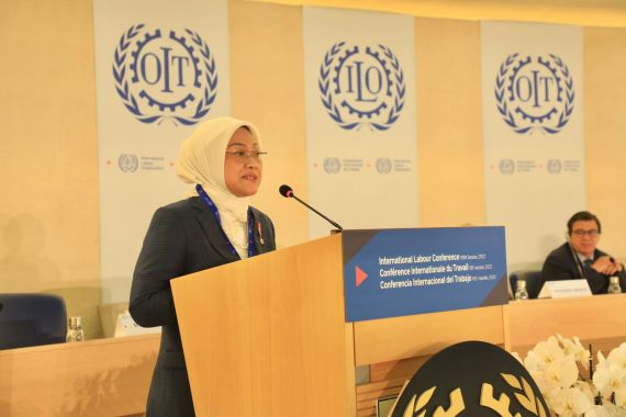 Menaker Ida Ungkap Kemajuan Ketenagakerjaan Indonesia dalam Sidang Pleno ILC di Jenewa - JPNN.COM