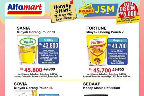 Promo JSM Alfamart, Banjir Diskon Minyak Goreng, Murah Banget - JPNN.COM
