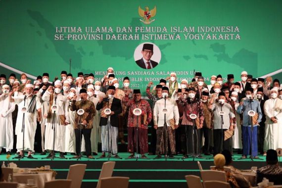 Ulama dan Pemuda Islam Yogyakarta Dukung Sandiaga Uno Maju di Pilpres 2024 - JPNN.COM