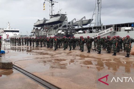 Prajurit Marinir Dikerahkan Menjaga 3 Pulau, Letkol Mar Briand: Mereka Sudah Dilatih - JPNN.COM