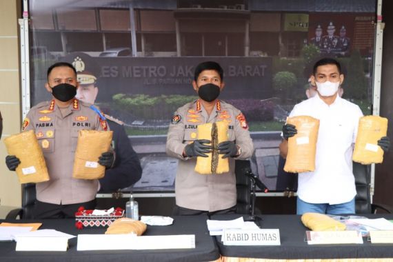 Polisi Menangkap NP di Sumatra, Barang Buktinya Banyak Banget, Astaga - JPNN.COM