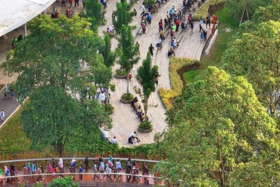Tebet Eco Park Kembali Dibuka, Wagub DKI Sampaikan Larangan Ini - JPNN.COM