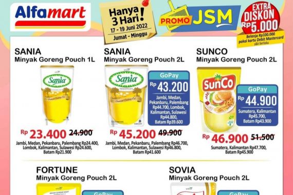 Promo JSM Alfamart, Ada Diskon Minyak Goreng, Lumayan Banget - JPNN.COM