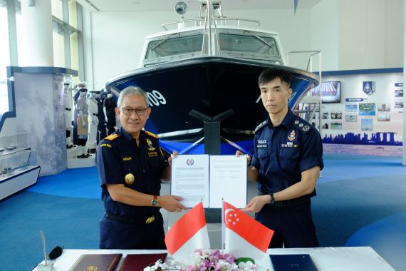 Bea Cukai Membuat Kesepakatan dengan Singapore Police Coast Guard, Soal Apa? - JPNN.COM