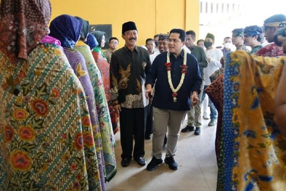 Erick Thohir Ajak Pelaku UMKM Madura Masuk Ekosistem BUMN - JPNN.COM