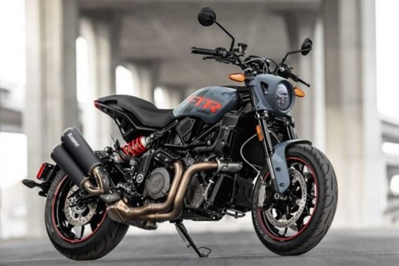 Indian FTR 1200 Stealth Grey Resmi Mengaspal, Hanya 150 Unit di Dunia - JPNN.COM