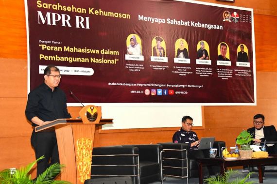 MPR Menyapa Sahabat Kebangsaan, Budi Muliawan: Mahasiswa Harus Siap Menghadapi Era Disrupsi - JPNN.COM