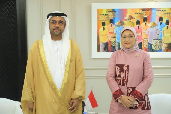 Kabar Baik dari Menaker Ida Fauziyah Seusai Bertemu Dubes Uni Emirat Arab - JPNN.COM