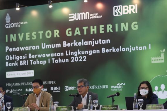 BRI Terbitkan Obligasi Berwawasan Lingkungan Berkelanjutan - JPNN.COM