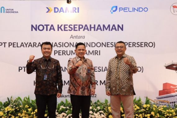 Pelni Gandeng Pelindo dan Perum Damri Jalin Kerja sama Antarmoda - JPNN.COM