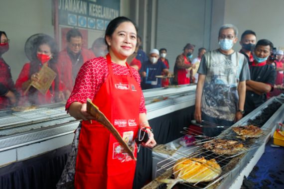 Buka Festival Sajian Kuliner Nusantara, Puan: Buku Mustika Rasa Itu Komplit Banget - JPNN.COM