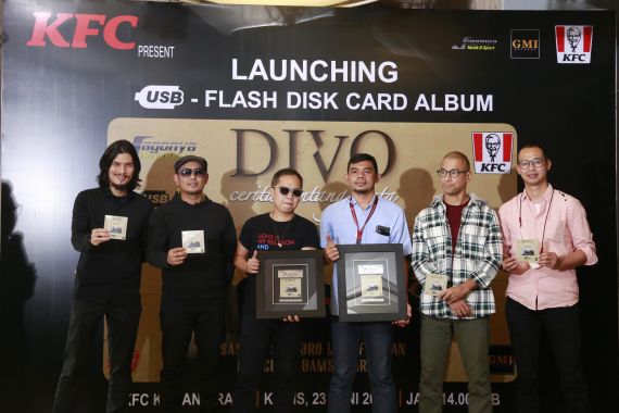 5 Penyanyi Pria Terlibat, Album Divo Dirilis dalam Format Diska Lepas - JPNN.COM