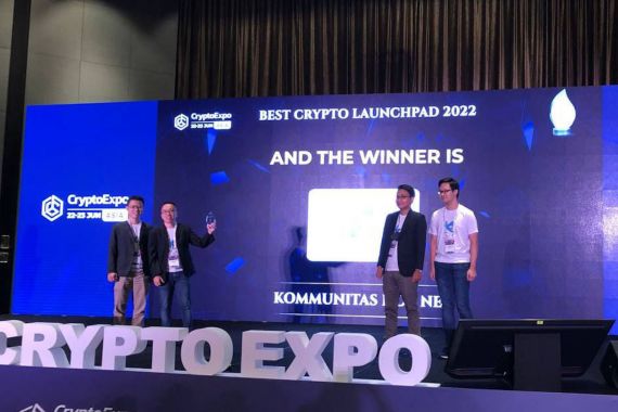 Kommunitas Raih Best Crypto Launchpad 2022 di Singapura - JPNN.COM