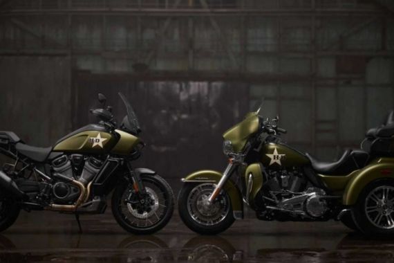 Harley Davidson Meluncurkan Motor Edisi Perang Dunia, Warnanya Eksklusif - JPNN.COM