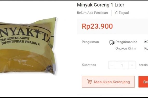 Muncul di E-commerce, Harga 'MinyaKita' Kok Bikin Kaget - JPNN.COM