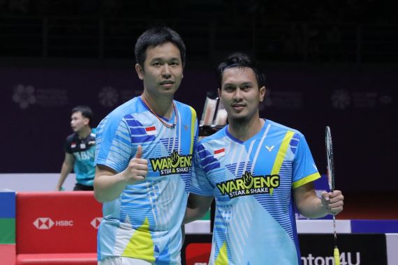 Pesan Ahsan/Hendra untuk Ganda Putra China Ranking 182 Dunia, Simak! - JPNN.COM