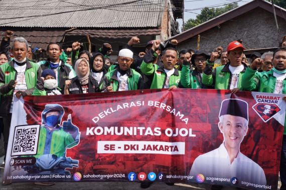 Sahabat Ganjar Galang Dukungan di Jakarta, Sasar Ojol hingga Milenial - JPNN.COM
