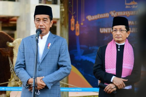 Jokowi Ungkap Makna Iduladha bukan Sekadar Berkurban Hewan - JPNN.COM