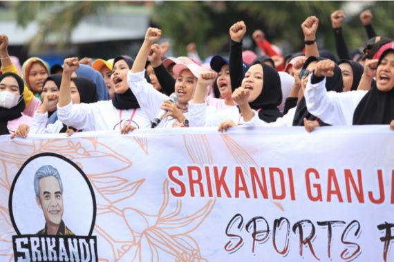 Tebar Pesan Positif dari Ganjar Pranowo, Ribuan Srikandi Gelar Sports Fest di Sumut - JPNN.COM