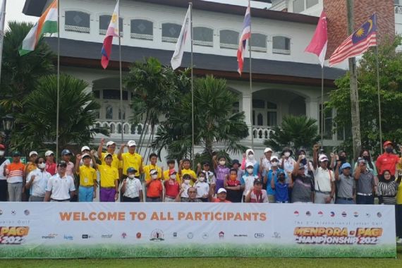 8 Negara Ikuti Menpora-PAGI International Golf Junior Championship 2022 - JPNN.COM