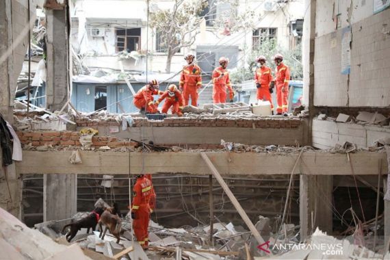 Ledakan Gas di Rusun China, Tiga Warga Masih Belum Ditemukan - JPNN.COM