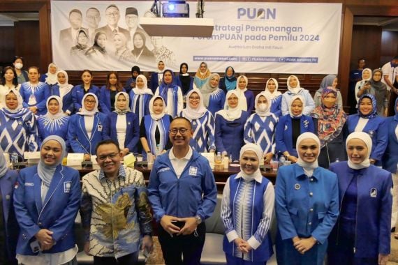 Intan Fauzi Ingatkan Politikus Perempuan PAN Siap Berkompetisi pada Pemilu 2024 - JPNN.COM