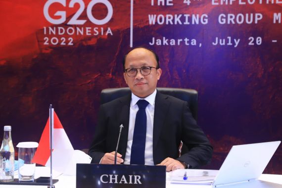 Kabar Baik dari Sekjen Kemnaker Tentang Hasil Pertemuan Hari Kedua G20 EWG IV - JPNN.COM