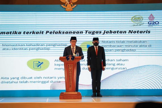 Menkum HAM Minta Pengawasan Notaris Ditingkatkan - JPNN.COM