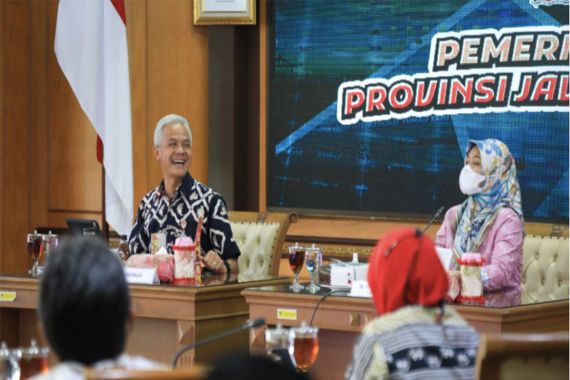 Wagub Lampung Jauh-Jauh ke Semarang Demi Berguru pada Ganjar Pranowo - JPNN.COM