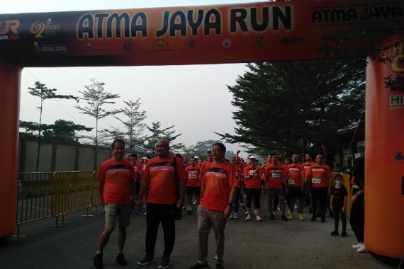Hebohnya Atma Jaya Run 2022, Ada The Changcuters, Banjir Donasi Beasiswa  - JPNN.COM