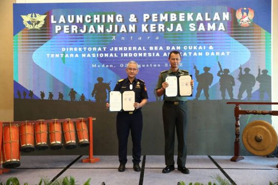 DJBC Bersama TNI AD Memperkuat Sinergi Pengawasan dan Penegakan Hukum - JPNN.COM