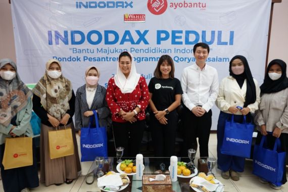 Indodax Salurkan Donasi Ratusan Juta Rupiah Dari Lelang NFT ke Pondok Pesantren - JPNN.COM