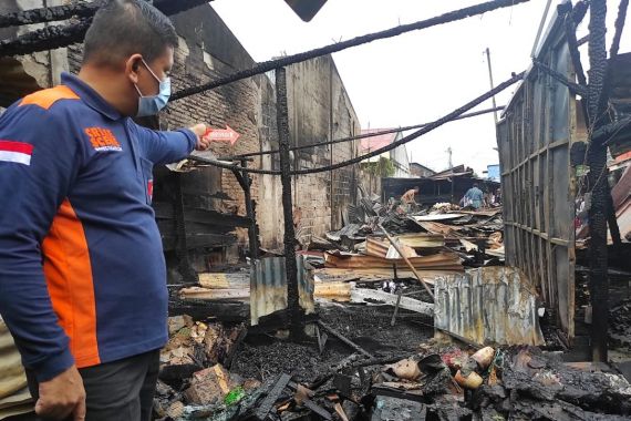 AKBP Nurhadi Beber Detik-Detik Kebakaran di Pasar Bunda Sri Mersing Dumai - JPNN.COM