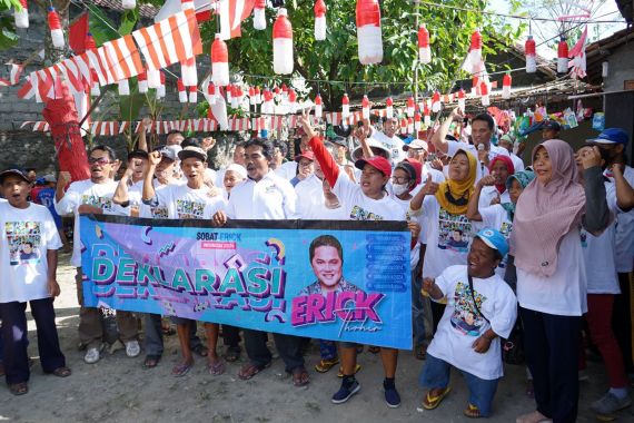 Sukarelawan dan Komunitas di Jateng Dukung Erick Thohir Jadi Presiden 2024 - JPNN.COM