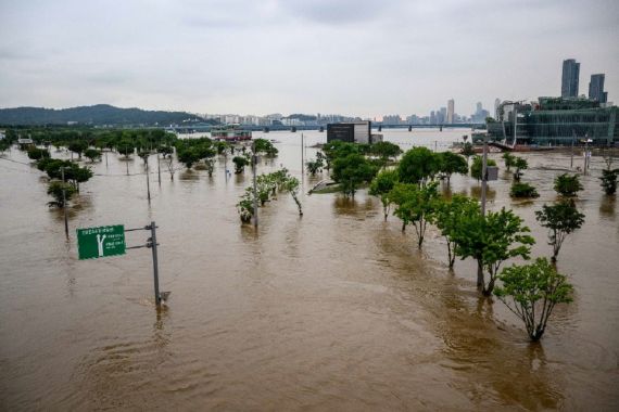 Dampak Mengerikan Banjir di Korsel, Ribuan Rumah Terendam, Banyak Warga Hilang - JPNN.COM
