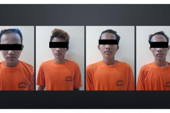 4 Begal Sadis Ini Ditangkap Polisi di Bekasi, Tuh Tampangnya - JPNN.COM