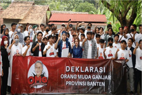 Anak Muda Banten Bersatu demi Dukung Ganjar Pranowo - JPNN.COM