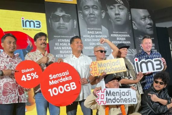 Meriahkan HUT RI, IM3 Hadirkan Kampanye Menjadi Indonesia Kolaborasi Musisi Lintas Genre - JPNN.COM