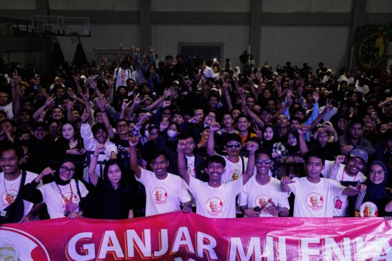 Ribuan Milenial Jabodetabek Bergabung dalam Gerakan Ganjar Pranowo Presiden 2024 - JPNN.COM