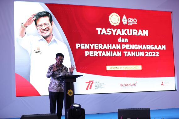 Lembaga IRRI Sebut Indonesia Swasembada Beras, Mentan SYL: Kejayaan Terulang - JPNN.COM